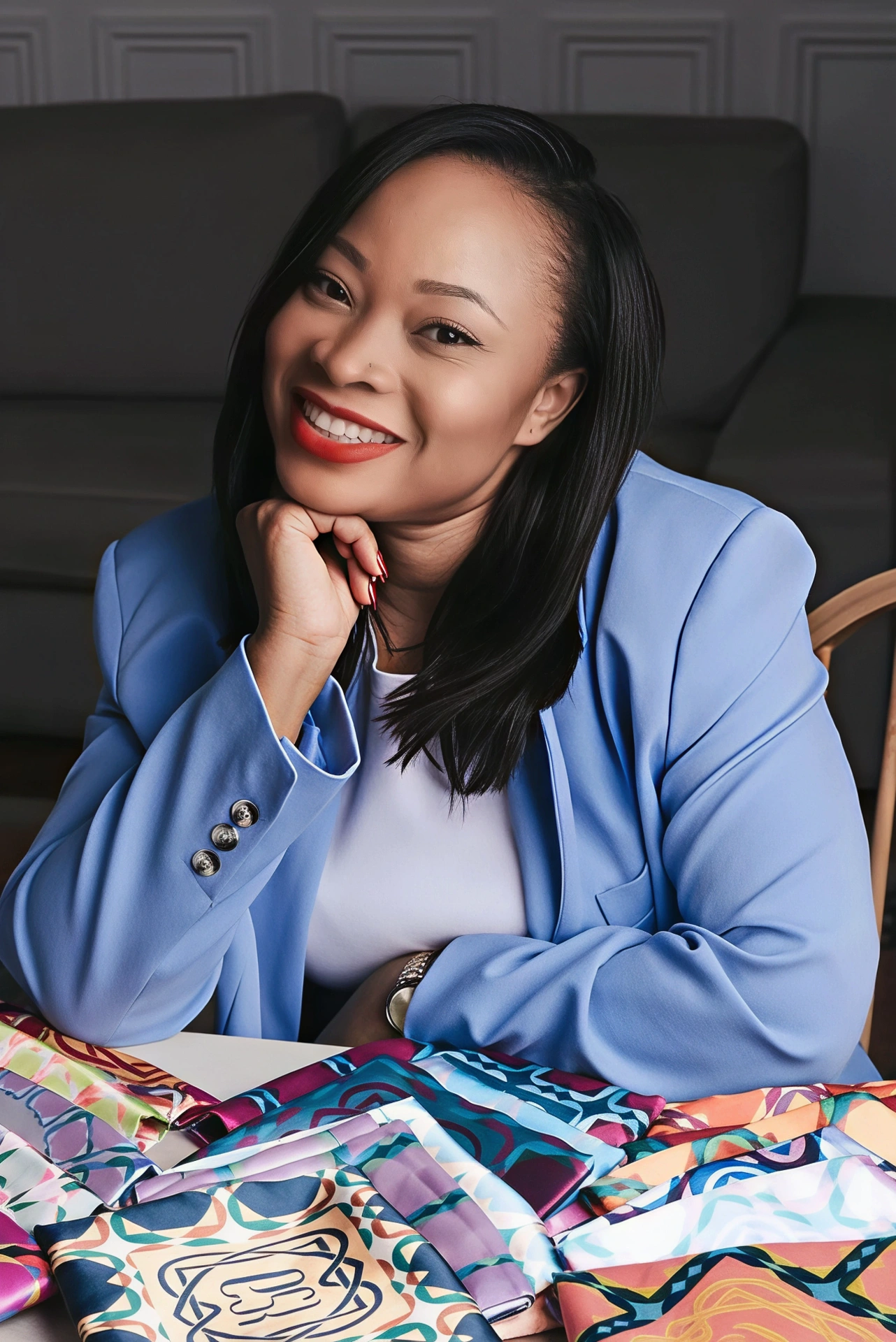 Portrait de Yolande Authier, conseillère en image